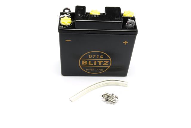 Batterie 6V - 7Ah Gelbatterie für Adler, DKW, NSU, Zündapp »  MMM-Ersatzteil-Nachbau