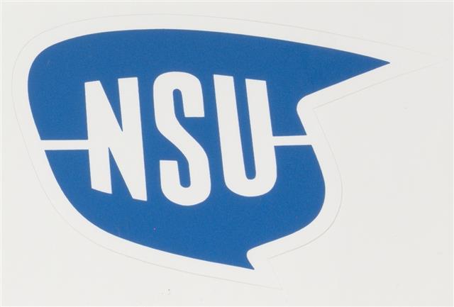 NSU Quickly N/S Sticker Set, Sticker, Tank Lettering, For Vintage
